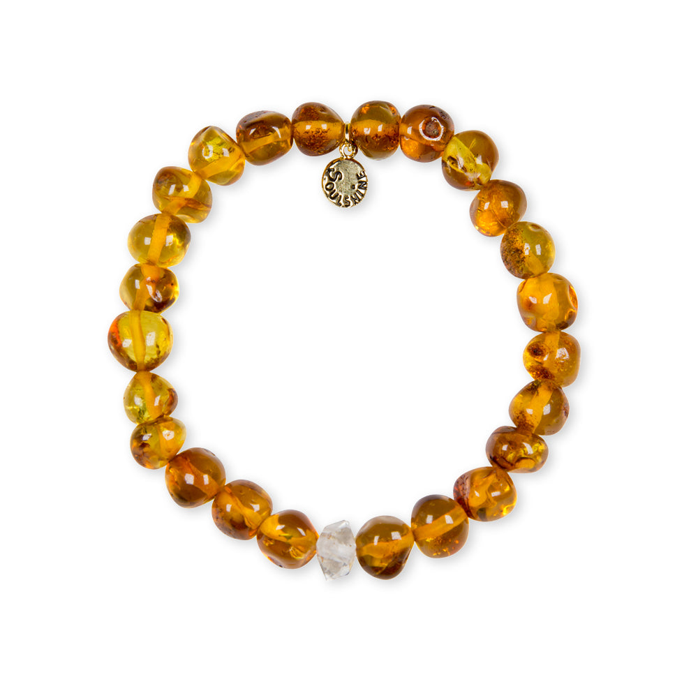 Adult orange-red raw unpolished amber chip necklace - Healing amber be –  Amberizon